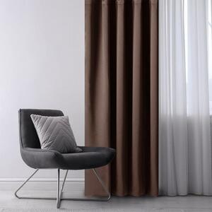 Zatemňovací závěs blackout RESTILO tmavě hnědý 140 x 245 cm 1 ks