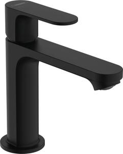 Umyvadlová baterie Hansgrohe Rebris S bez výpusti matná černá 72520670
