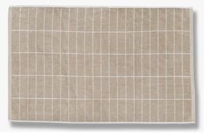 Béžová koupelnová předložka 50x80 cm Tile Stone – Mette Ditmer Denmark
