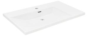 Nábytkové umyvadlo SAT B-Way 81x46 cm otvor pro baterii uprostřed SATBWA8046