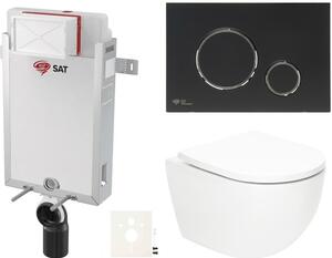 Závěsný WC set k zazdění SAT Fusion SIKOSZTORFU78