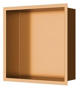 Vestavná polička SAT Aurum rose gold 33x33 cm SATAURN3030BRG