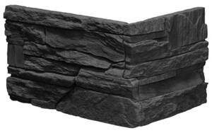 Roh Fineza Brelo Antracit 37,5x12,5 cm reliéfní RBRELOAN