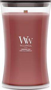 WoodWick Cinnamon Chai svíčka velká