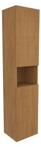 Koupelnová skříňka vysoká SAT Evolution 36x165x32 cm dub medový mat SATEVOV36DM