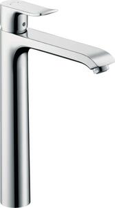 Vysoká umyvadlová baterie Hansgrohe Metris bez výpusti chrom 31184000