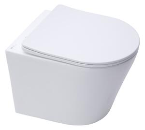Wc závěsné SAT Infinitio včetně prkénka softclose, zadní odpad SATINF010RREXP