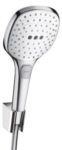 Sprchová hlavice s hadicí Hansgrohe Raindance Select E bílá/chrom 26720400