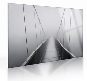Skleněný obraz - Most do neznáma (70x50 cm)
