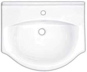 Nábytkové umyvadlo Naturel Pro 66x51 cm otvor pro baterii uprostřed HA5665