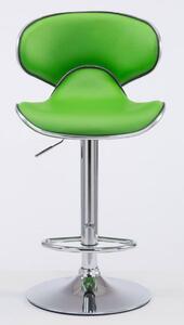 Sada 2 barových židlí Alaia zelená