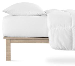 Napínací prostěradlo jersey s elastanem bílé 90 x 200 cm