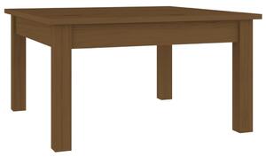 Konferenční stolek medově hnědý 55x55x30 cm masivní borovice