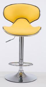Sada 2 barových židlí Alaia žlutá