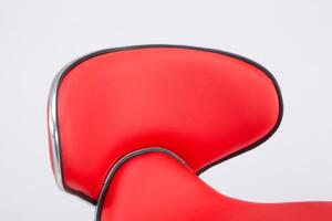 Sada 2 barových židlí Alaia červená