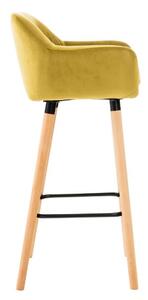 Barová židle Charlie žlutá