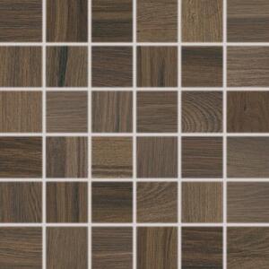 Mozaika Rako Board tmavě hnědá 30x30 cm mat DDM06144.1
