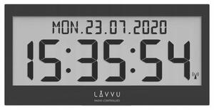 Nástěnné hodiny Lavvu černé 37 cm