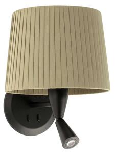 Faro Samba E27 nástěnné svítidlo ZelenáAnoČerná