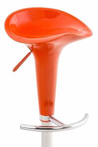 Sada 2 barových židlí Everly oranžová