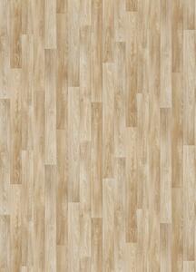 Breno PVC ECOTEX Nimes 536 - světlé dřevo, šíře 300 cm