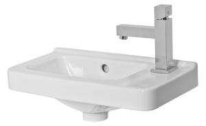 Umývátko Jika Cubito 45x25 cm otvor pro baterii vpravo H8114240001061