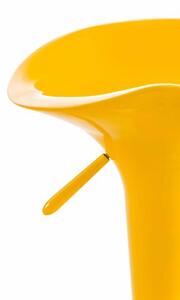 Barová židle Charlotte žlutá