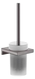 Wc štětka Hansgrohe AddStoris kartáčovaný černý chrom 41752340