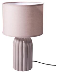 Stolní lampa DAMIA šedohnědá