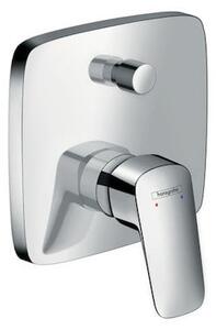 Sprchová a vanová baterie Hansgrohe Logis bez podomítkového tělesa chrom 71405000