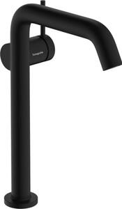 Vysoká umyvadlová baterie Hansgrohe Tecturis S s clic-clacem matná černá 73370670