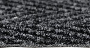 Podlahové krytiny Vebe - rohožky Čistící zóna Boomerang 70 šedá - Rozměr na míru cm