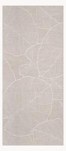 Vinylová rohožka's protiskluzovou vrstvou Hojas Beige