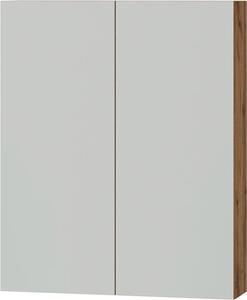 Koupelnová zrcadlová skříňka Vicco Lotta Dub 59.7 x 73.2 cm se 2 dveřmi, Model 58580