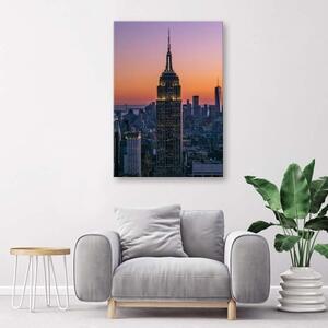 Obraz na plátně New York Empire State Building - 40x60 cm