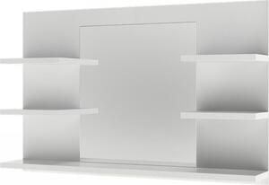 Koupelnová zrcadlová skříňka Vicco Wilbur Bílá 78 x 50 cm s policemi, Model 56242