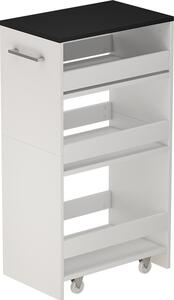 Přesouvání skříň Vicco Rivo Bílá/antracitová 30 x 84.8 cm, Model 51716
