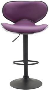Barová židle Alexandra fialová