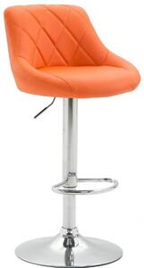 Barová židle Anna oranžová