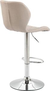 Barová židle Ayla krémová