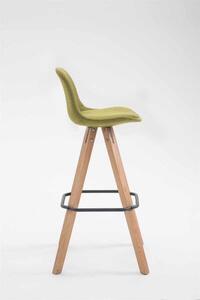 Barová židle Caroline zelená