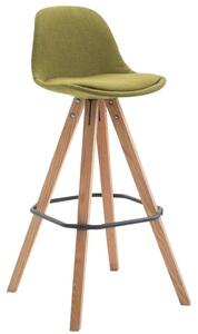 Barová židle Caroline zelená