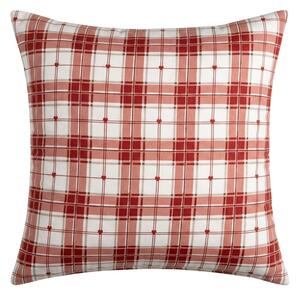 Povlak na polštář z mikrovlákna TARTAN HEART 45x45 cm, barevný