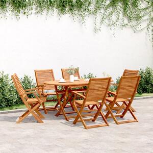 Skládací židle 6 ks 57x66x95 cm Masivní akácie 3214475