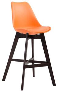 Barová židle Emmalyn oranžová