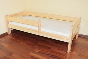Dětská postel Adam 70x160, Odstín: Borovice přírodní cm