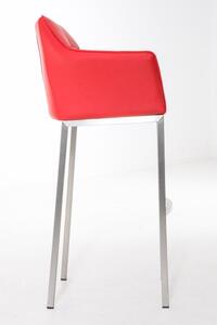 Barová židle Hannah červená
