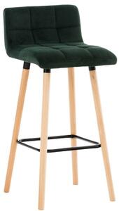 Barová židle Isabelle zelená