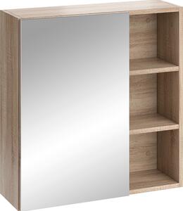 Koupelnová zrcadlová skříňka Vicco Senyo Sonoma 62 x 64 cm, Model 36349