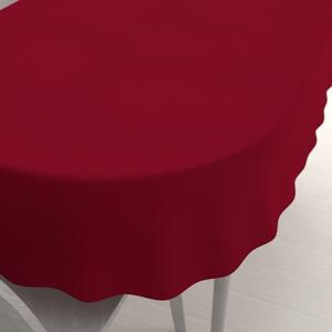 Biante Dekorační oválný ubrus BKU-106 Vínový 100x140 cm